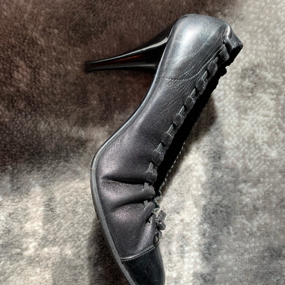 Black Chanel Heels - Picture 3 of 6